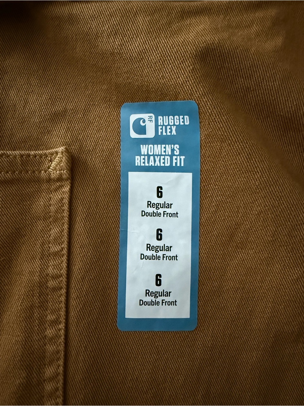 Carhartt Women's Boyfriend Jeans - Brown